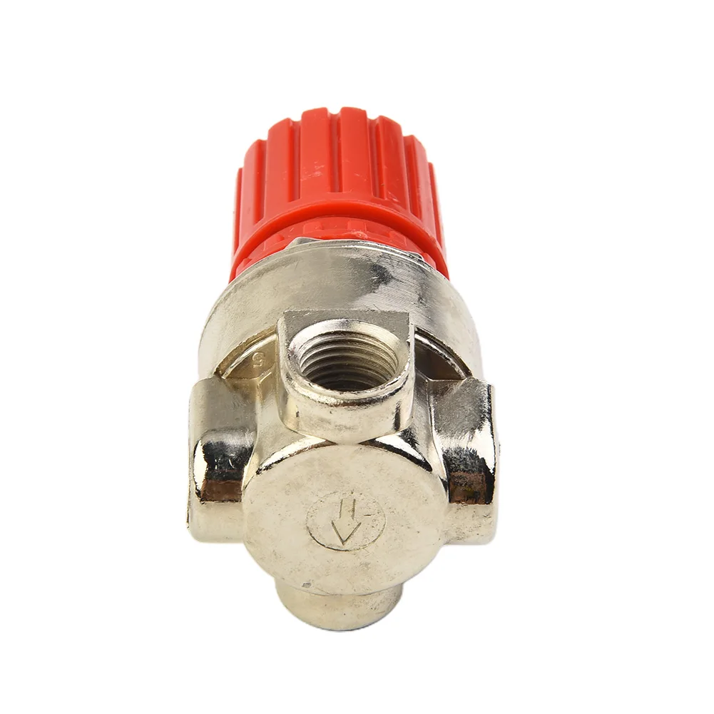 

Air Pressure Valve Valve Air Compressor Accessories Steel Red And Black 2.8 X 1.6 X 1.6in For Piston Compressor Simple Structure