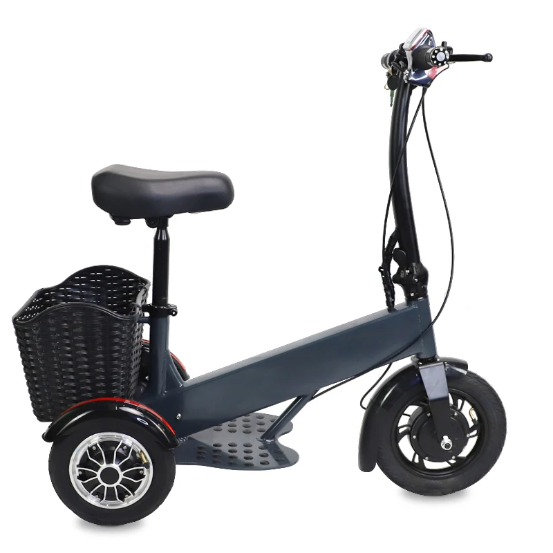 China Hot Sale Wholesale Electric Scooter MDK-K7 Three Wheels 12inch 36V 7.5Ah Cheap Foldable Electric Tricycle For Adults
China Hot Sale Wholesale Electric Scooter MDK-K7 Three Wheels 12inch 36V 7.5Ah Cheap Foldable Electric Tricycle For Adults
