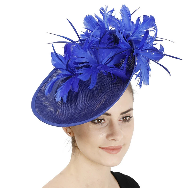 Horse Racing Festival Fashion High-end Small Top Hat Ladies Ladies Feather Hat Hair Accessories Hair Clip Headwear Bridal Party
Horse Racing Festival Fashion High-end Small Top Hat Ladies Ladies Feather Hat Hair Accessories Hair Clip Headwear Bridal Party