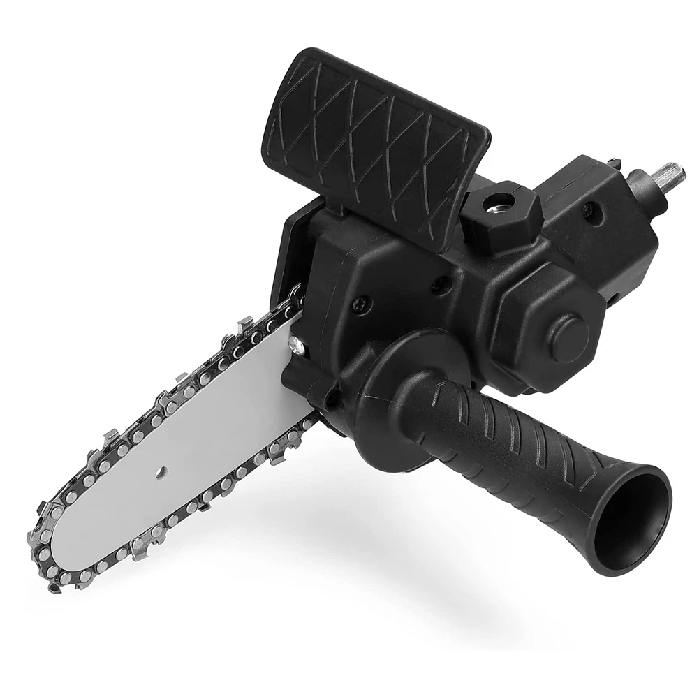 Electric Drill Converter Into Electric Saw with 4 Inch Chain Mini Handheld Chain Saw Conversion Bracket
Electric Drill Converter Into Electric Saw with 4 Inch Chain Mini Handheld Chain Saw Conversion Bracket