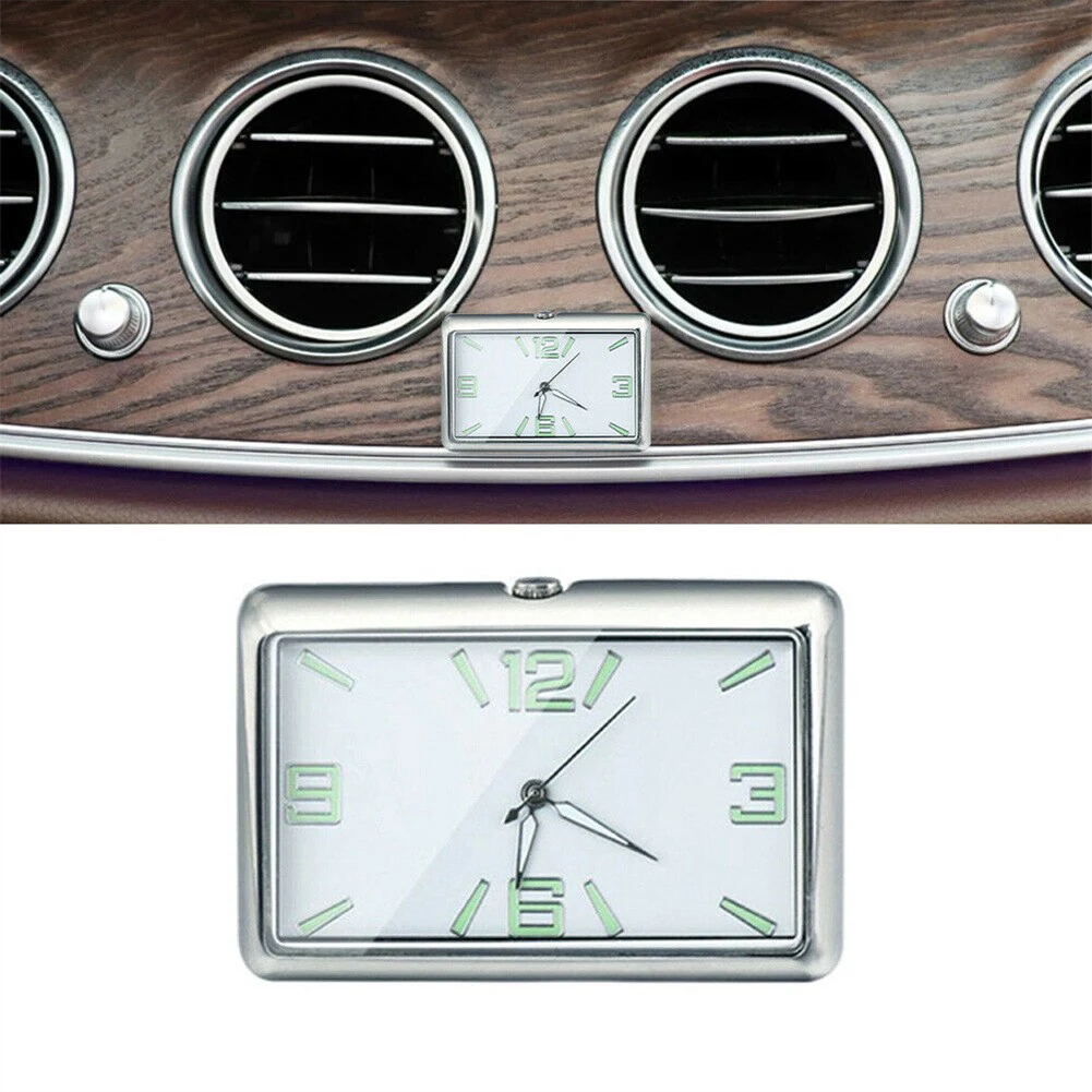 Car Clock Luminous Car Clock Car Air Conditioner Air Outlet Square (Horizontal White Luminous Time) Wear Resistance, Non Fading,
Car Clock Luminous Car Clock Car Air Conditioner Air Outlet Square (Horizontal White Luminous Time) Wear Resistance, Non Fading,
