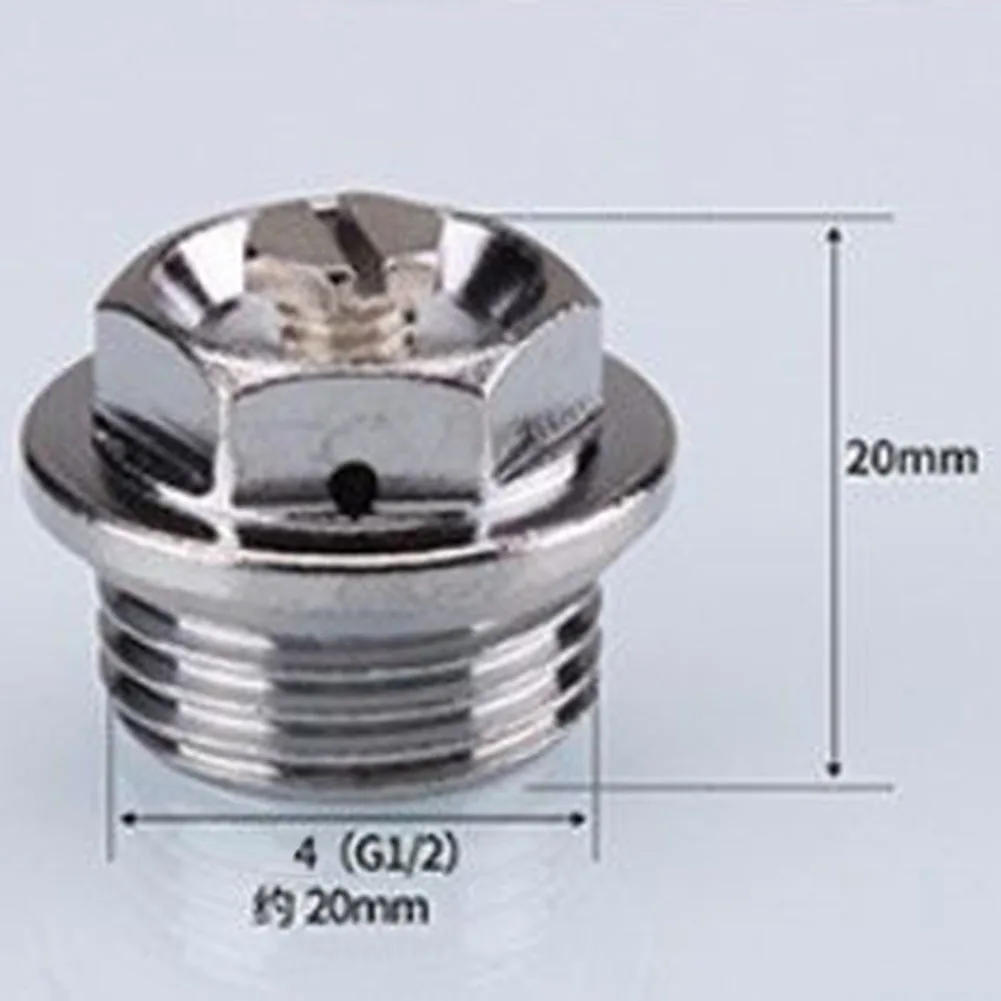 Central Heating Blanking Plug Home Plug Valve Manual Radiator AIR Vent Air Bleeder Blank Cap Brass G3/4inch Anti-rust
Central Heating Blanking Plug Home Plug Valve Manual Radiator AIR Vent Air Bleeder Blank Cap Brass G3/4inch Anti-rust
