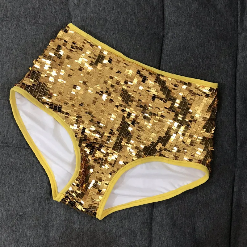 Shiny Elastic Middle Waist Wrap Hip Shorts Sequins Briefs Pants Sexy Jazz Dance Costume DJ Nightclub Gogo Stage Wear Gold Silver
Shiny Elastic Middle Waist Wrap Hip Shorts Sequins Briefs Pants Sexy Jazz Dance Costume DJ Nightclub Gogo Stage Wear Gold Silver