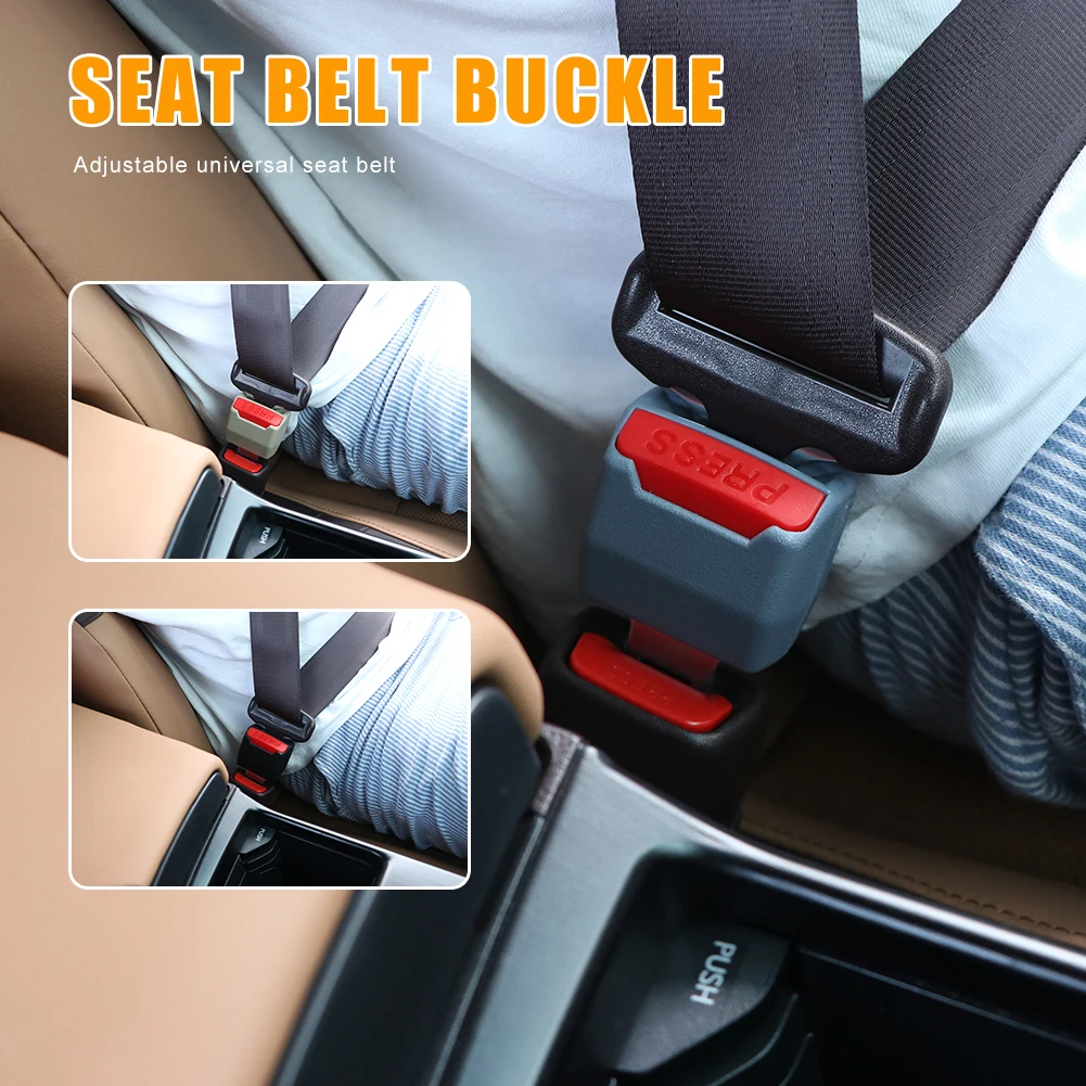 

Universal Car Seat Belt Clip Extender Safety Seat Belt Lock Buckle Plug Thick Insert Socket Seatbelt Clip Auto Accessories