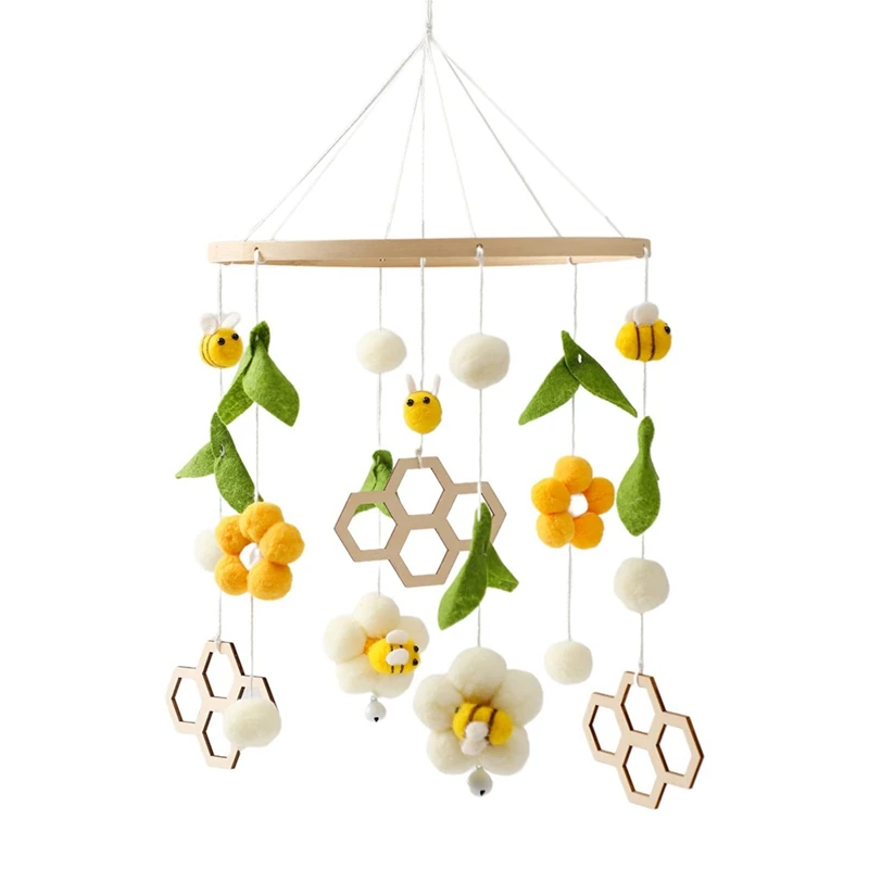 Baby Bed Rattle Bed Bell Toys Bee Animals Shape Newborn Crib Mobile Rattle Wool Balls Beads Bed Bell For Baby
Baby Bed Rattle Bed Bell Toys Bee Animals Shape Newborn Crib Mobile Rattle Wool Balls Beads Bed Bell For Baby
