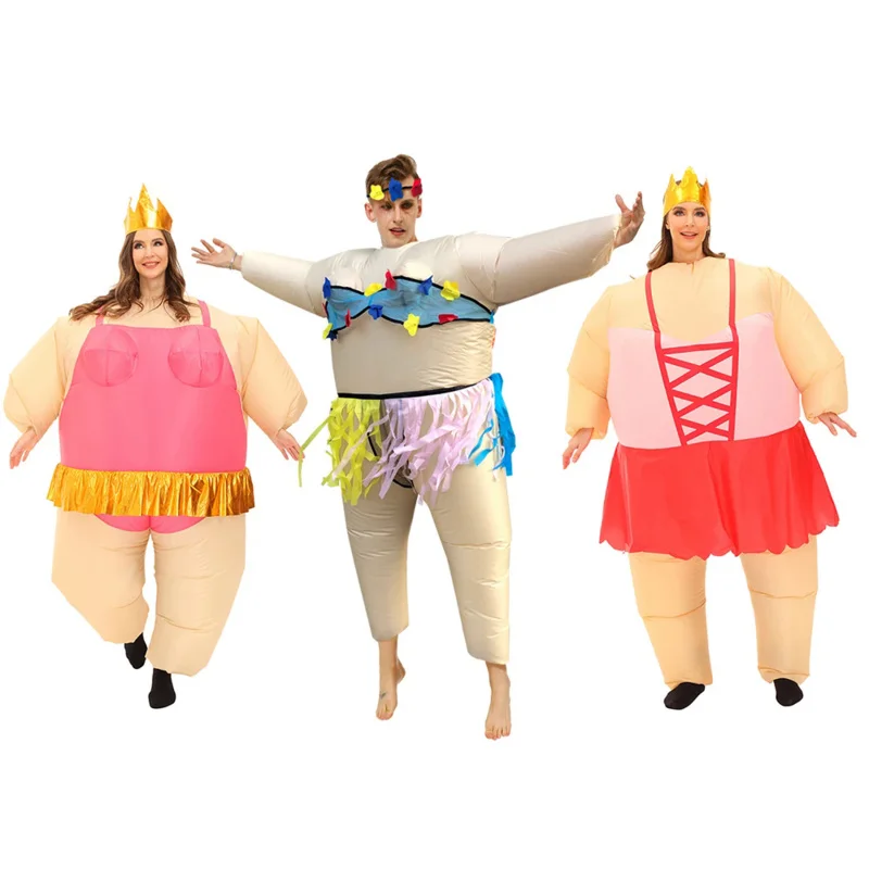 

Взрослый надувной костюм для балета для мужчин и женщин, смешной костюм для Хэллоуина, карнавала, костюмы
