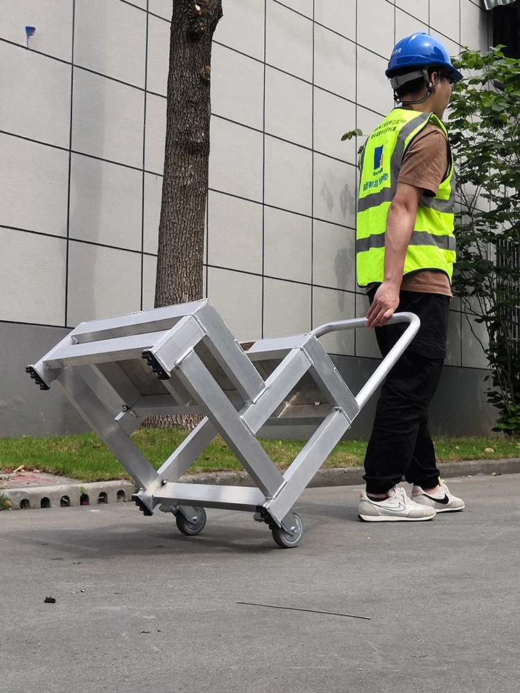 1 aluminum platform step ladder industrial ladder step platform thickening custom climbing workbench stair tally warehouse
1 aluminum platform step ladder industrial ladder step platform thickening custom climbing workbench stair tally warehouse