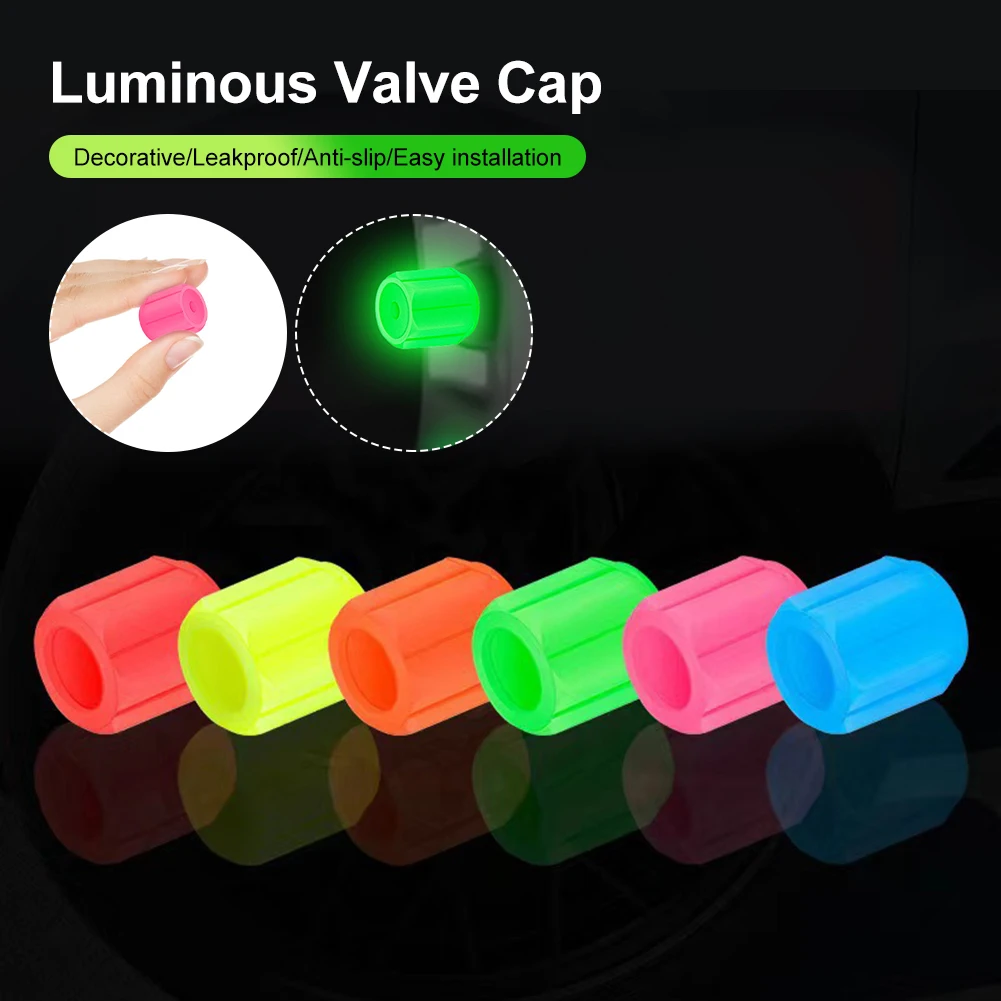 4/16 PCS GM Luminous Tire Valve Caps Glow-in-the-dark Car Waterproof Valve Caps for Car Tire Decorative Accessories
4/16 PCS GM Luminous Tire Valve Caps Glow-in-the-dark Car Waterproof Valve Caps for Car Tire Decorative Accessories