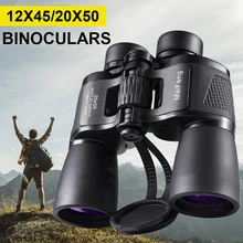 New 20x50 HD Binoculars Professional Low Night Vision Binoculars Telescope Waterproof for Outdoor Bird Watching Hunting Hiking
New 20x50 HD Binoculars Professional Low Night Vision Binoculars Telescope Waterproof for Outdoor Bird Watching Hunting Hiking