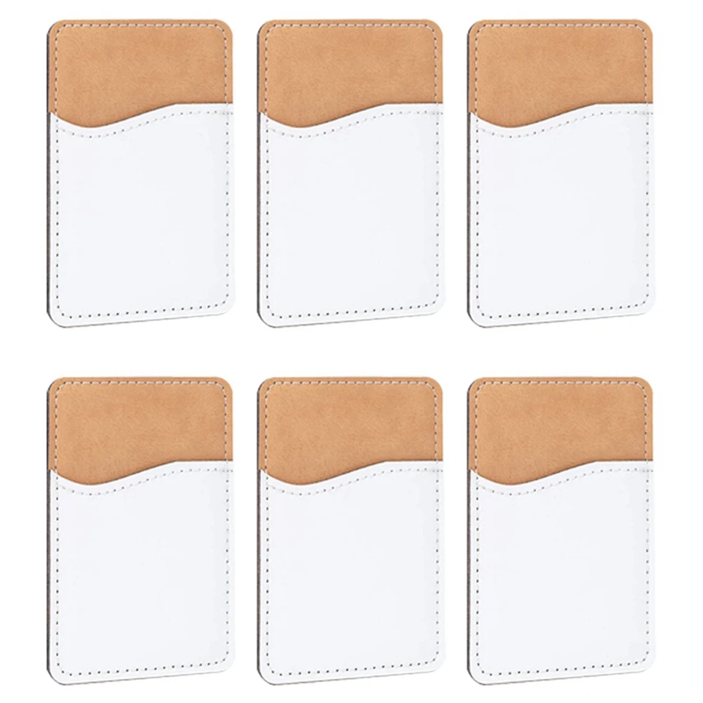 6Pcs Sublimation Blank Leather Mobile Wallet Plastic Bag Mobile Phone Holder Card Sticker Mobile Phone Case Wallet Case
6Pcs Sublimation Blank Leather Mobile Wallet Plastic Bag Mobile Phone Holder Card Sticker Mobile Phone Case Wallet Case