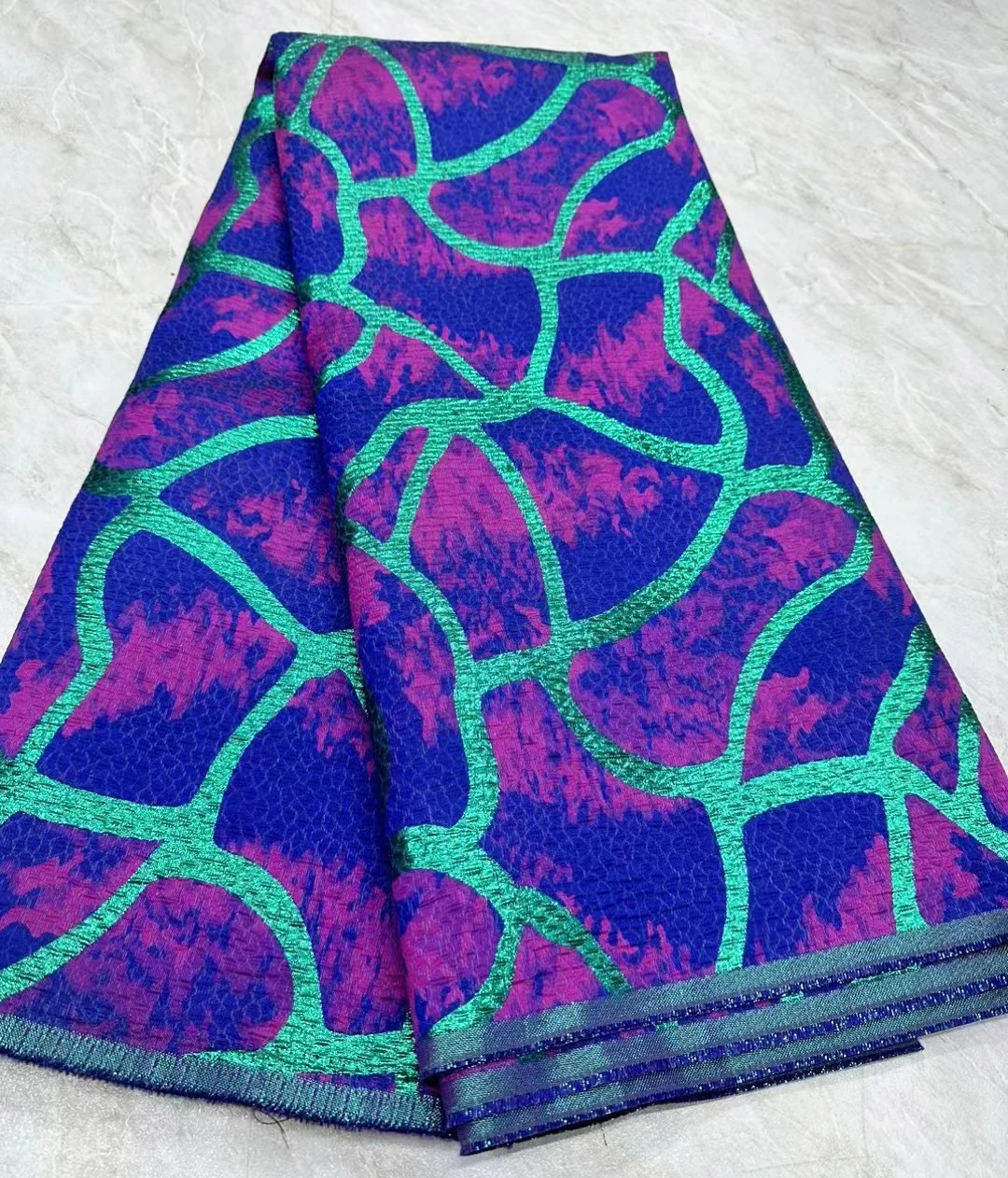 

Новейшая жаккардовая ткань из Качи Дамаск 2023 винтажные рождественские ткани для шитья мягких платьев зимняя одежда африканская кружевная ткань