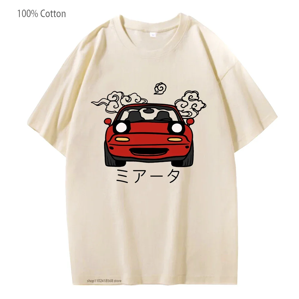 Anime Initial D T-Shirts JDM Japanese Automotive Miata MX5 Printed Tshirts 100% Cotton Women Crewneck Shirt Men Short Sleeve Top
Anime Initial D T-Shirts JDM Japanese Automotive Miata MX5 Printed Tshirts 100% Cotton Women Crewneck Shirt Men Short Sleeve Top