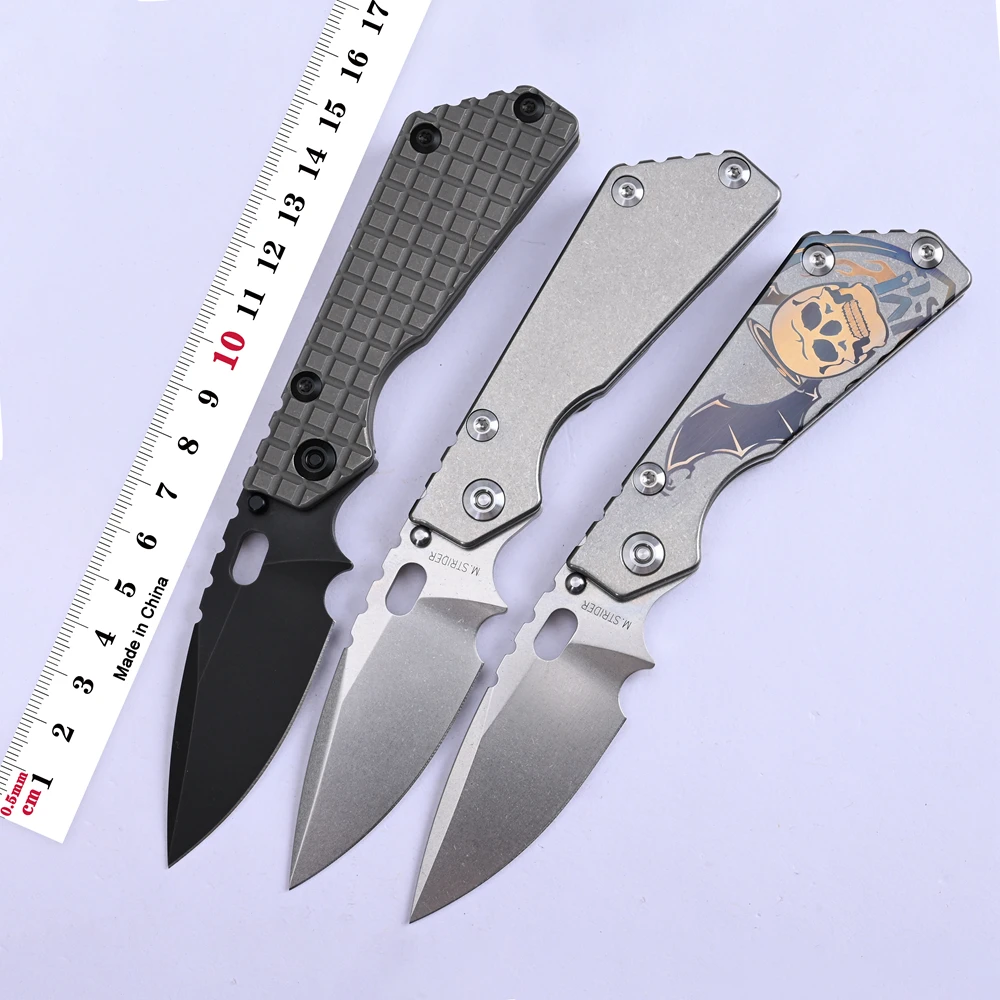 

TIGEND PT3 Real 154CM Blade Titanium Handle Folding Knife Tactical Pocket Camping Hunting Outdoor EDC Tool