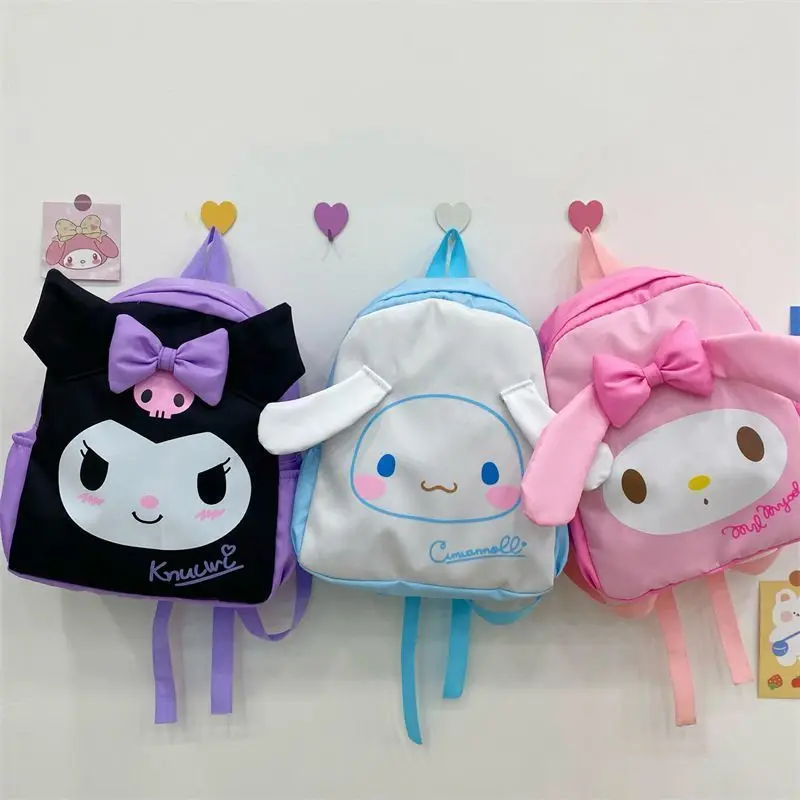 MINISO- Mochila Sanrio Kuromi Kids Backpack for School Kawaii Anime shoulder bag cosplay bag Travel Bag School Student girl Gift
MINISO- Mochila Sanrio Kuromi Kids Backpack for School Kawaii Anime shoulder bag cosplay bag Travel Bag School Student girl Gift