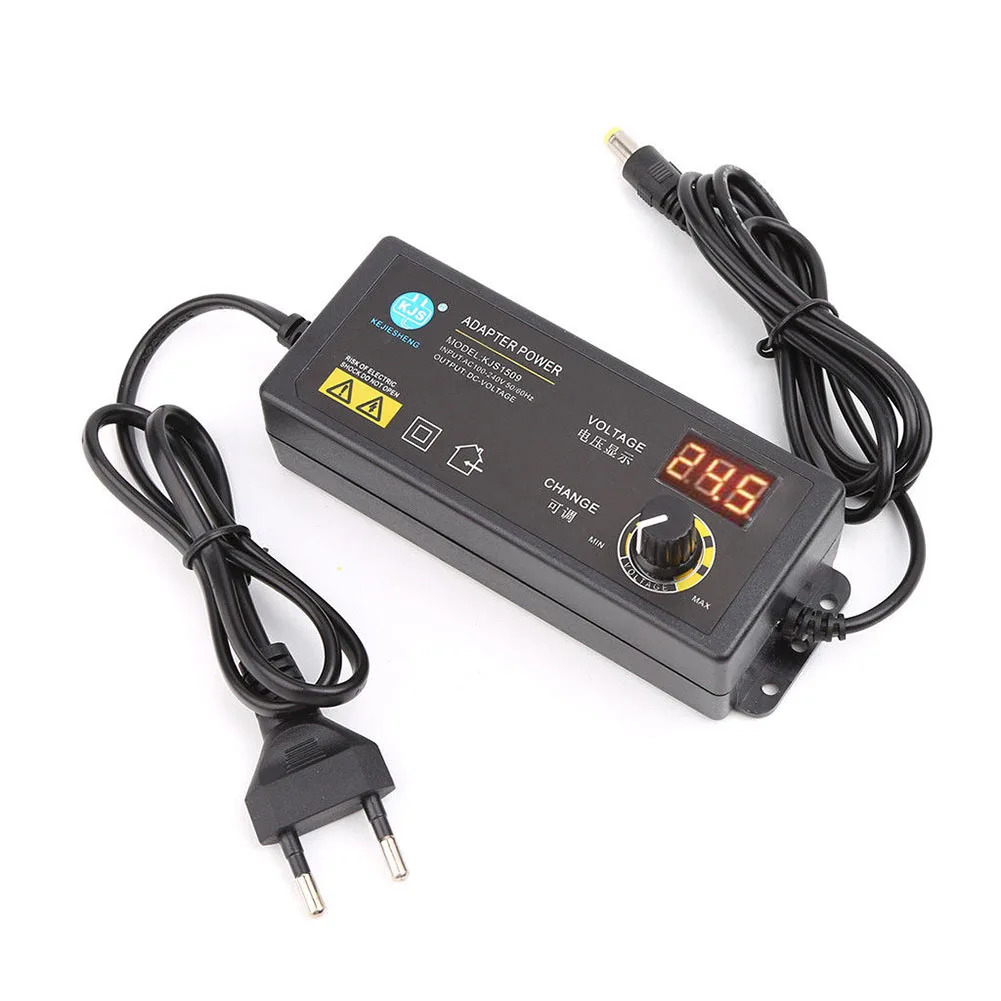 1PC Adjustable Power Adapter AC100V-240V To DC3.8V-37V E U Plug Adjustable Power Adapter With Display Screen
1PC Adjustable Power Adapter AC100V-240V To DC3.8V-37V E U Plug Adjustable Power Adapter With Display Screen