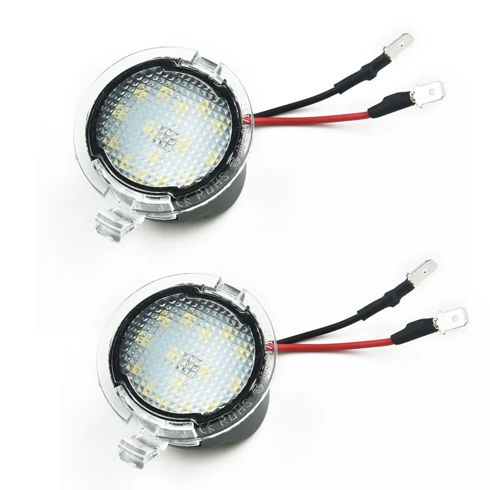 2pcs 18-LED Side Mirror Puddle Lights 6000K Xenon White For Ford Edge For Ford Explorer 2011-2018 Waterproof Replacement Lights
2pcs 18-LED Side Mirror Puddle Lights 6000K Xenon White For Ford Edge For Ford Explorer 2011-2018 Waterproof Replacement Lights