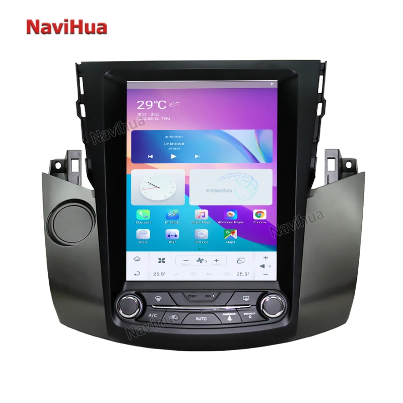 10.4 Inch Car DVD Player Auto Radio Stereo Head Unit Car GPS Navigation for Tesla Style Toyota RAV4 OLD
10.4 Inch Car DVD Player Auto Radio Stereo Head Unit Car GPS Navigation for Tesla Style Toyota RAV4 OLD