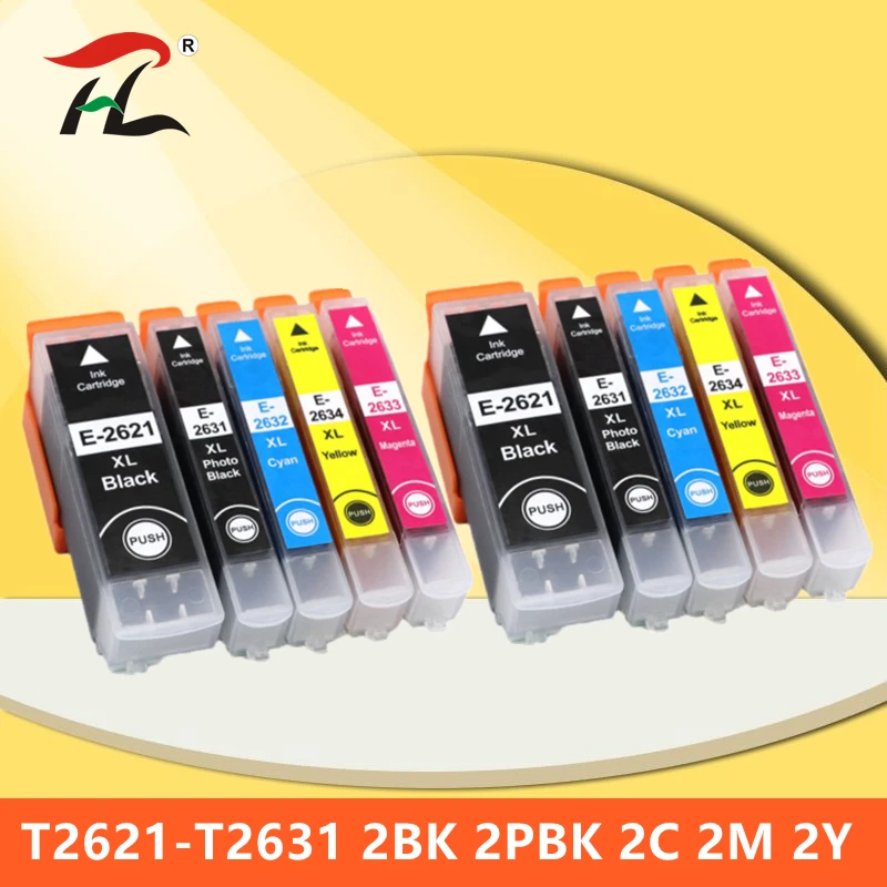 Compatible Ink Cartridge T2621 26XL for Epson XP510 XP520 XP600 XP605 XP615 XP620 XP625 XP710 XP720 XP800 XP810 XP820
Compatible Ink Cartridge T2621 26XL for Epson XP510 XP520 XP600 XP605 XP615 XP620 XP625 XP710 XP720 XP800 XP810 XP820