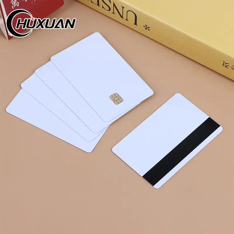 5 Pcs Sle4442 Chip Blank Smart Card with Magnetic Strip Hico 3 track Inkjet PVC Contact Type Composite IC Card
5 Pcs Sle4442 Chip Blank Smart Card with Magnetic Strip Hico 3 track Inkjet PVC Contact Type Composite IC Card