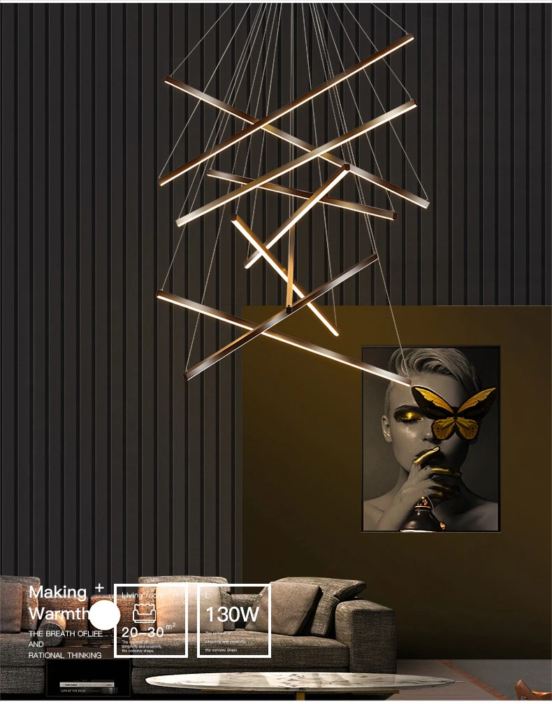 Finn Staircase Chandelier Mod