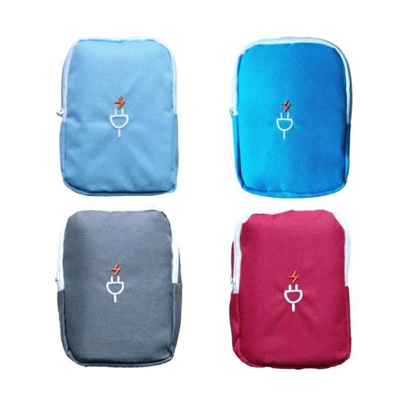 

Multi functional Bag for Chargers Earphones and Cables Lightweight and Shockproof Keep Your Devices Neatly Organized