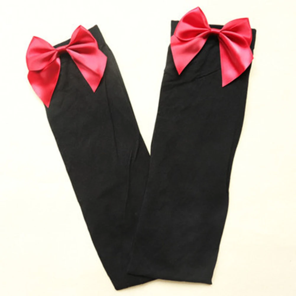 Men Elastic Thigh High Stockings Polyester Sport Training Over Knee Socks Bowknot Clubwear Durable Black+Red
Men Elastic Thigh High Stockings Polyester Sport Training Over Knee Socks Bowknot Clubwear Durable Black+Red