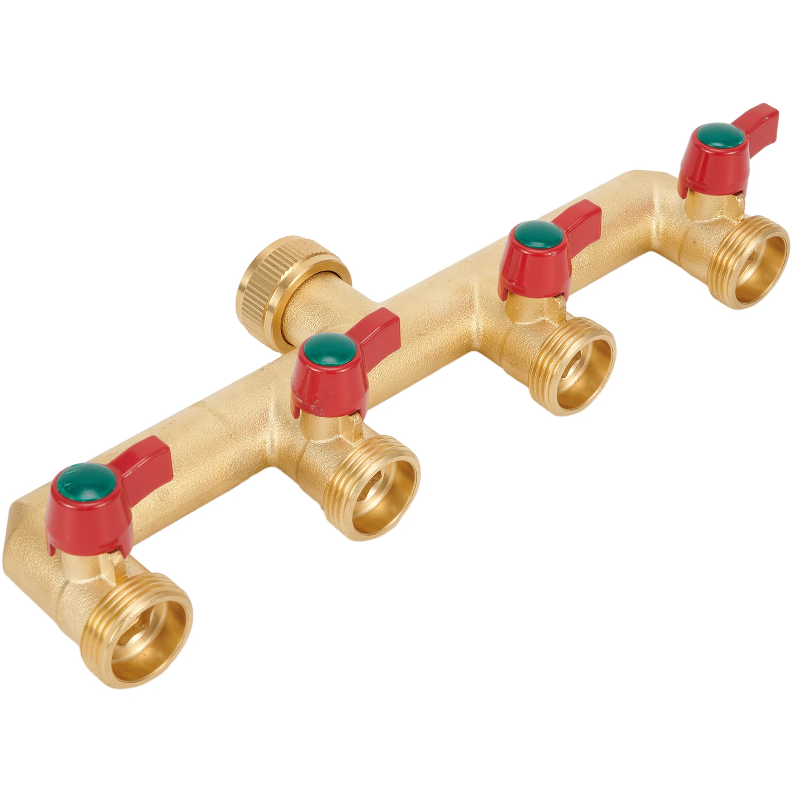 Versatile 4 Way Brass Water Distributor Quick and Easy Installation Suitable for Agriculture and Garden Use (3/4 inch)
Versatile 4 Way Brass Water Distributor Quick and Easy Installation Suitable for Agriculture and Garden Use (3/4 inch)