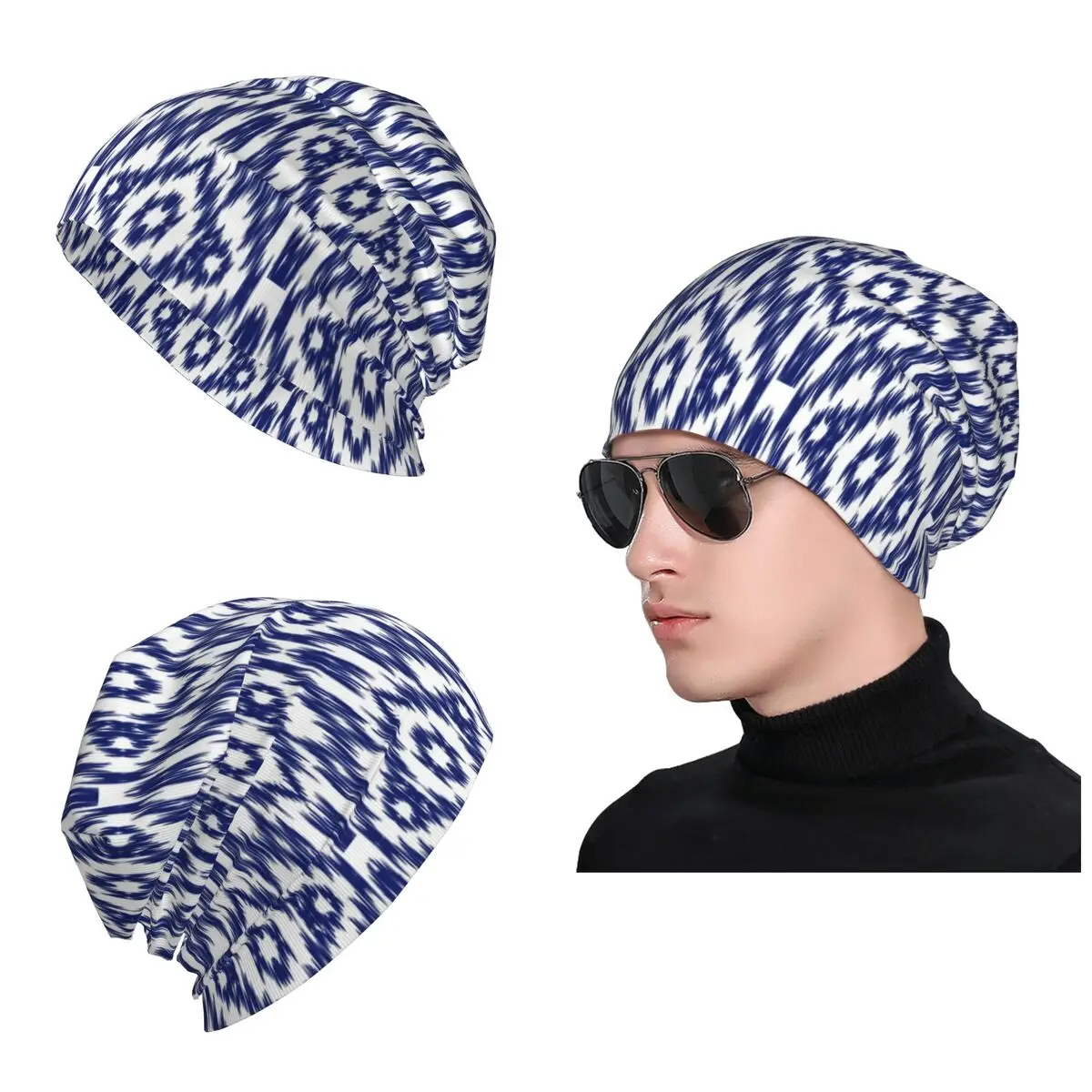 Blue Pattern Elevate Versatility With Beanie Hat Stretch Headwear Casual Scarf Bandana Slouchy Lightweight Fashion Knit Hat
Blue Pattern Elevate Versatility With Beanie Hat Stretch Headwear Casual Scarf Bandana Slouchy Lightweight Fashion Knit Hat