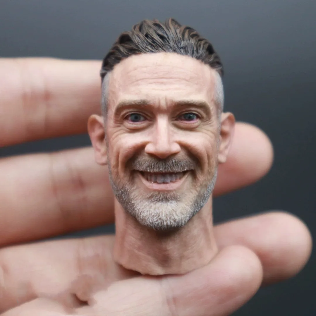 

1/6 Jeffrey Dean Morgan Head Sculpture Male Star For 12 Inch Soldier Action Figure Model Toys Collection Soldier Toy