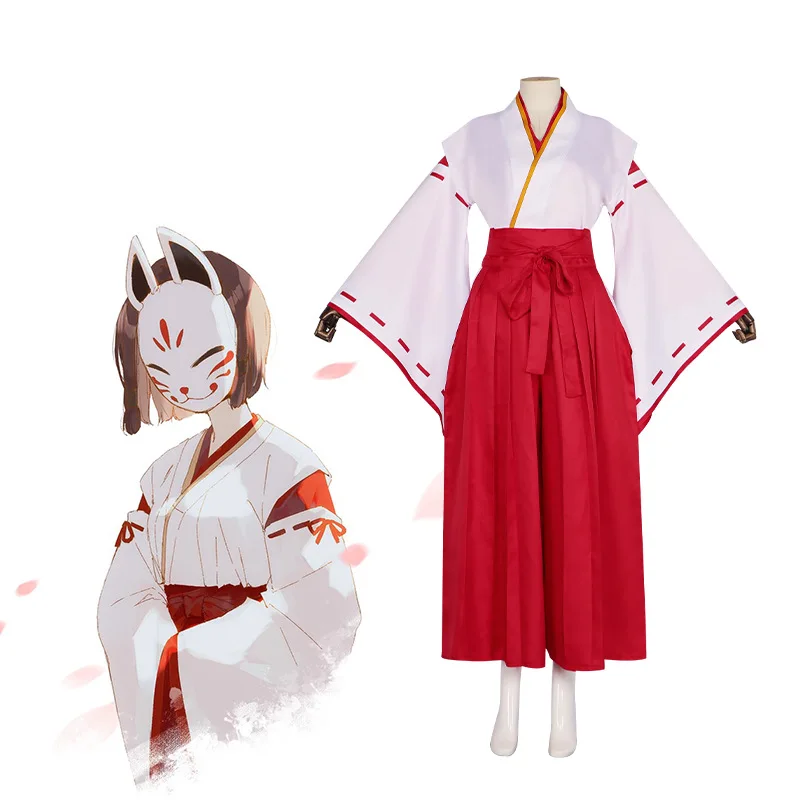 Game Genshin Cosplay Impact Hanachirusato Hanachiru Sato Cosplay Kimono Sets Miko Costumes Halloween Women's Outfit
Game Genshin Cosplay Impact Hanachirusato Hanachiru Sato Cosplay Kimono Sets Miko Costumes Halloween Women's Outfit