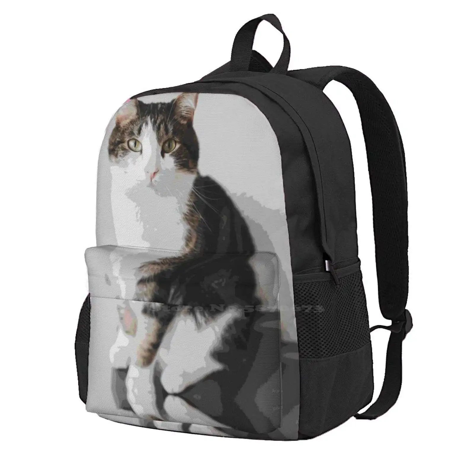 Sitting Posing Calico School Storage Bag Student'S Backpack Cat Pet Animal Feline Kitty Kitten Cute Adorable Artistic
Sitting Posing Calico School Storage Bag Student'S Backpack Cat Pet Animal Feline Kitty Kitten Cute Adorable Artistic
