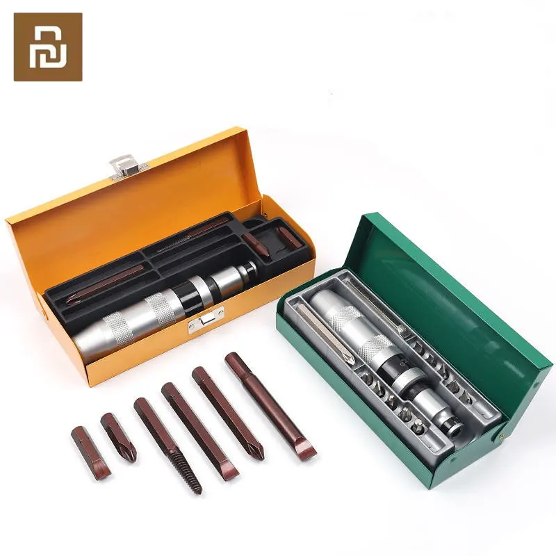 Youpin 13 Pcs Impact Screwdriver Set Heavy Duty Shock Screw Driver Chisel Bit Industrial Grade Multifunctional Precision Screw
Youpin 13 Pcs Impact Screwdriver Set Heavy Duty Shock Screw Driver Chisel Bit Industrial Grade Multifunctional Precision Screw