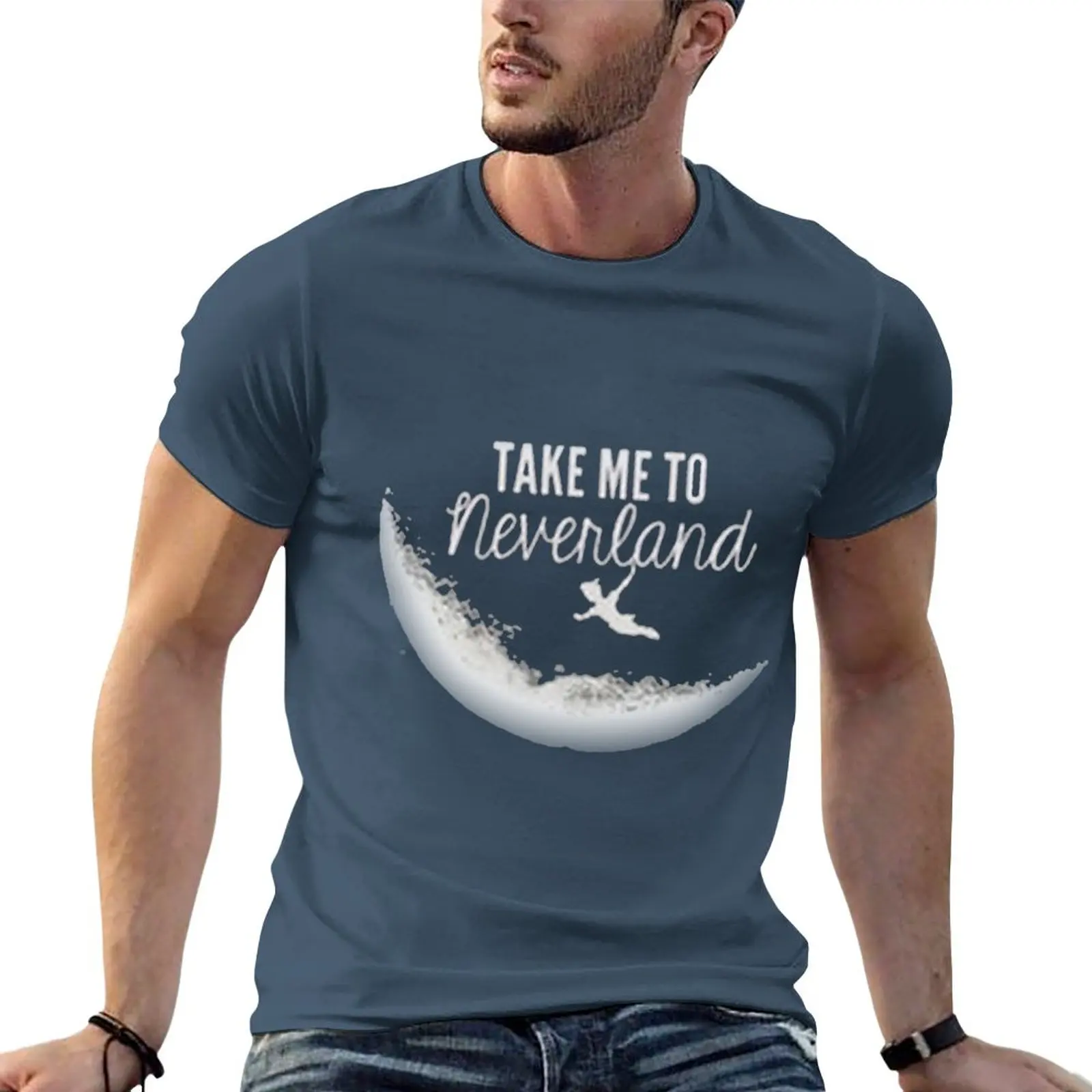 

Take me to Neverland T-Shirt shirts graphic tees vintage clothes T-shirt short graphic t shirt big and tall t shirts for men