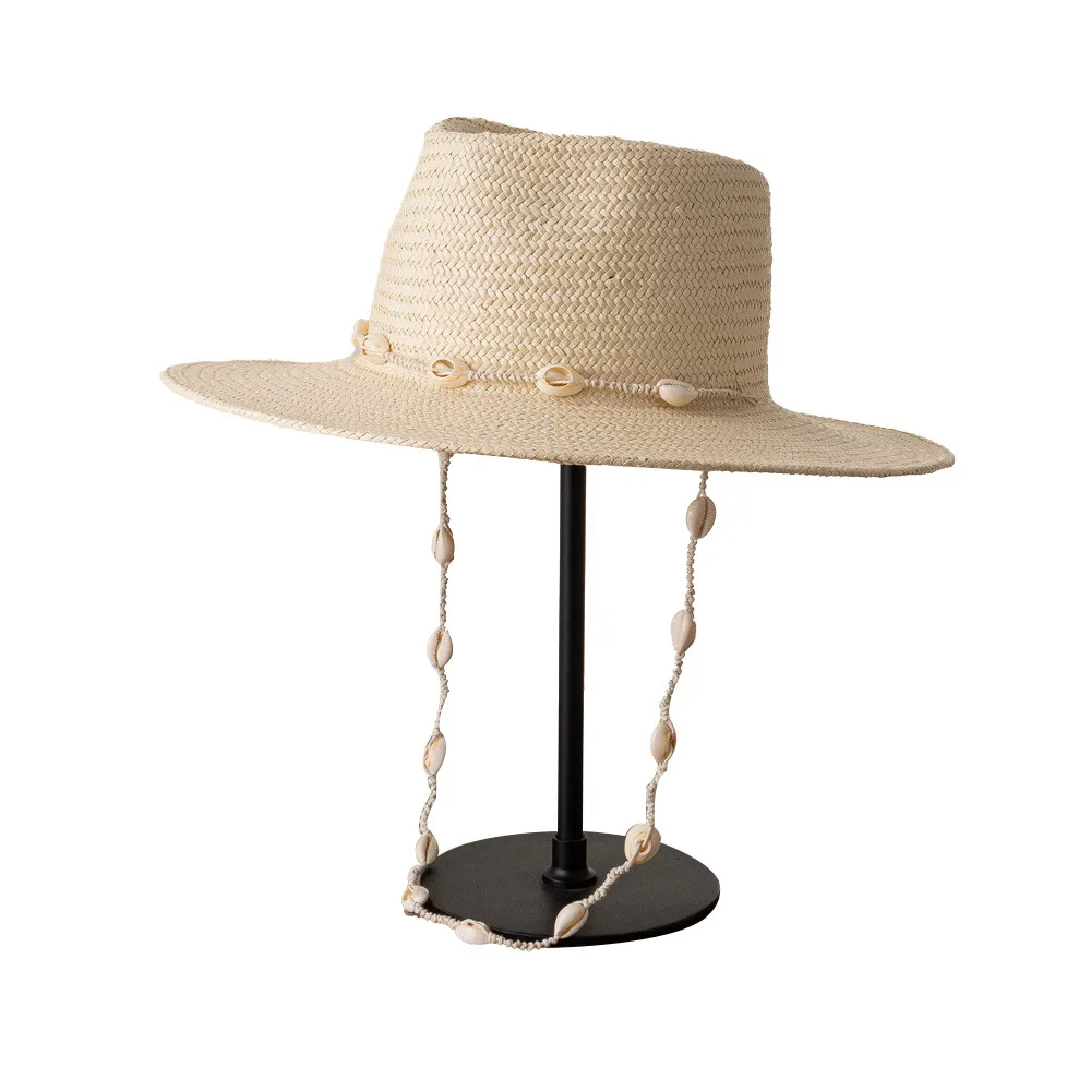 King Wheat Summer Straw Papyrus Sunshade Shell Chain Jazz Women Sun Hats 2022 New Spring Beach Outdoor Casual Retro Lady Cap
King Wheat Summer Straw Papyrus Sunshade Shell Chain Jazz Women Sun Hats 2022 New Spring Beach Outdoor Casual Retro Lady Cap