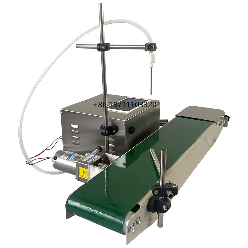 DOVOLL Full Automatic Desktop CNC Liquid Oil Filling Machine With Conveyor Beverage Milk Perfume Filling Machine Water Filler
DOVOLL Full Automatic Desktop CNC Liquid Oil Filling Machine With Conveyor Beverage Milk Perfume Filling Machine Water Filler