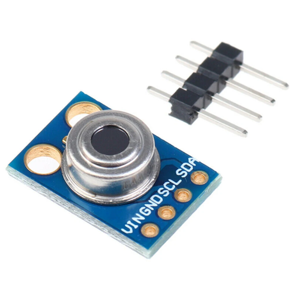 Temperature Module Infrared Sensor MLX90614ESF-BAA Metal Unsoldered 16.5x11.5mm GY-906-BAA For Arduino Durable
Temperature Module Infrared Sensor MLX90614ESF-BAA Metal Unsoldered 16.5x11.5mm GY-906-BAA For Arduino Durable