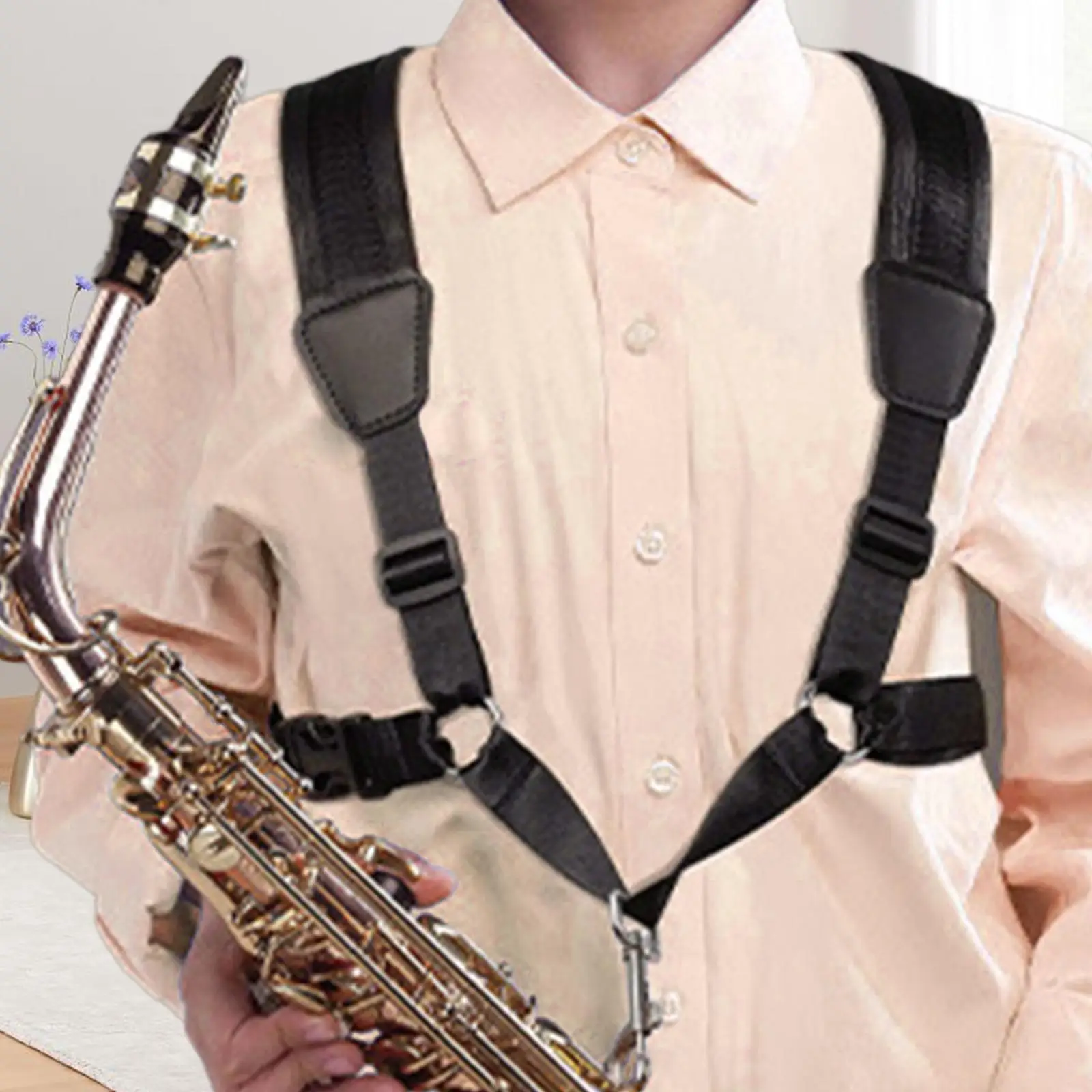 Sax шейный ремешок с пряжкой мягкий музыкальный инструмент аксессуар альт-тройной тенор
Sax шейный ремешок с пряжкой мягкий музыкальный инструмент аксессуар альт-тройной тенор