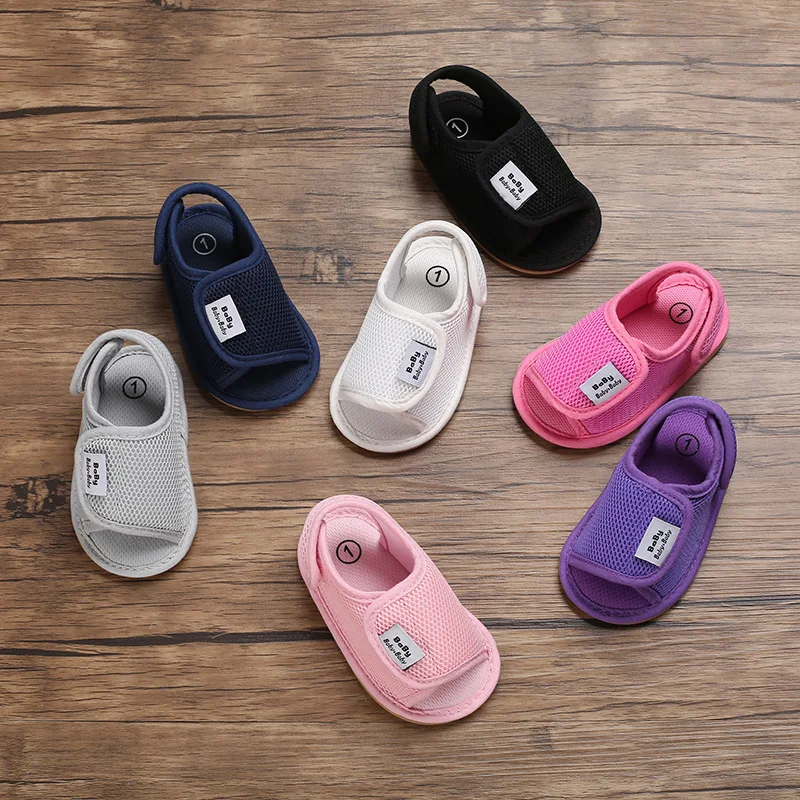 Летняя детская обувь для отдыха, крутая мягкая резиновая подошва, детская обувь для первых шагов
Летняя детская обувь для отдыха, крутая мягкая резиновая подошва, детская обувь для первых шагов