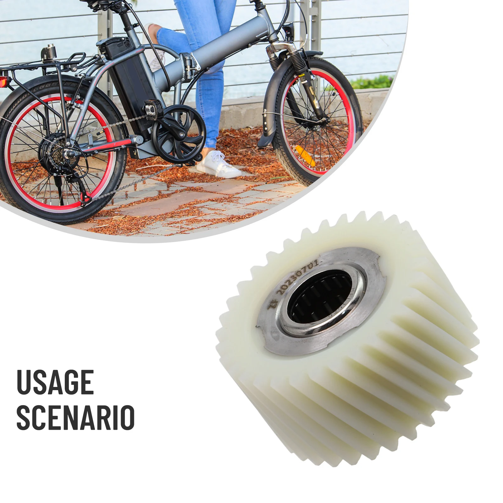 BBS01 BBS02 Gear Depth 3mm For 8FUN BBS For BAFANG Mid-mounted Motor Nylon Reduction Replacement White Durable
BBS01 BBS02 Gear Depth 3mm For 8FUN BBS For BAFANG Mid-mounted Motor Nylon Reduction Replacement White Durable