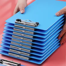 A4 Clipboard Folder Writing Pad Holder Memo Clip Board Loose-leaf Notebook File Writing Clamps Office School Supplies