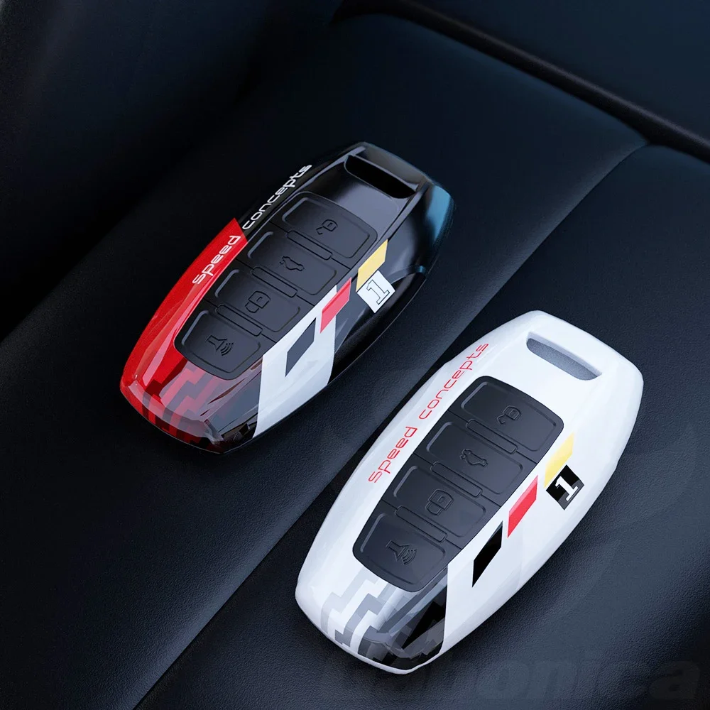 

Car key case for haval h9 f7x h5 h3 great wall 5 3 m2 h6 coupe great wall m4 h2 6 auto holder shell protection cover accessories