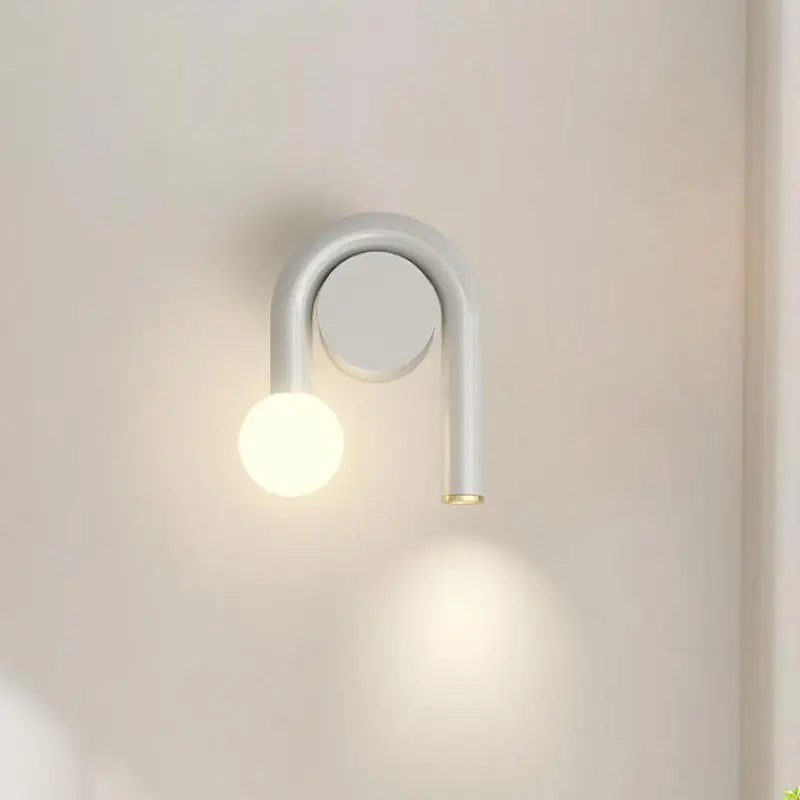 Фон для спальни, гостиной, настенный светильник, современная лестница, коридор, кремовый стиль, Скандинавская Светодиодная лампа 
Фон для спальни, гостиной, настенный светильник, современная лестница, коридор, кремовый стиль, Скандинавская Светодиодная лампа