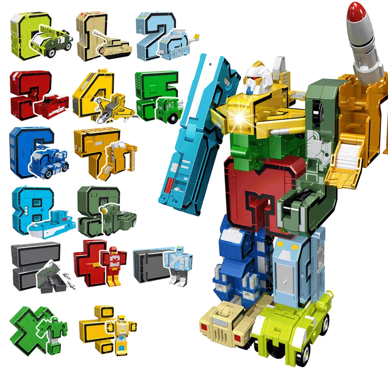 Yy Digital Transformation Toy Combination Robot Car Puzzle Children's Day Gift
Yy Digital Transformation Toy Combination Robot Car Puzzle Children's Day Gift