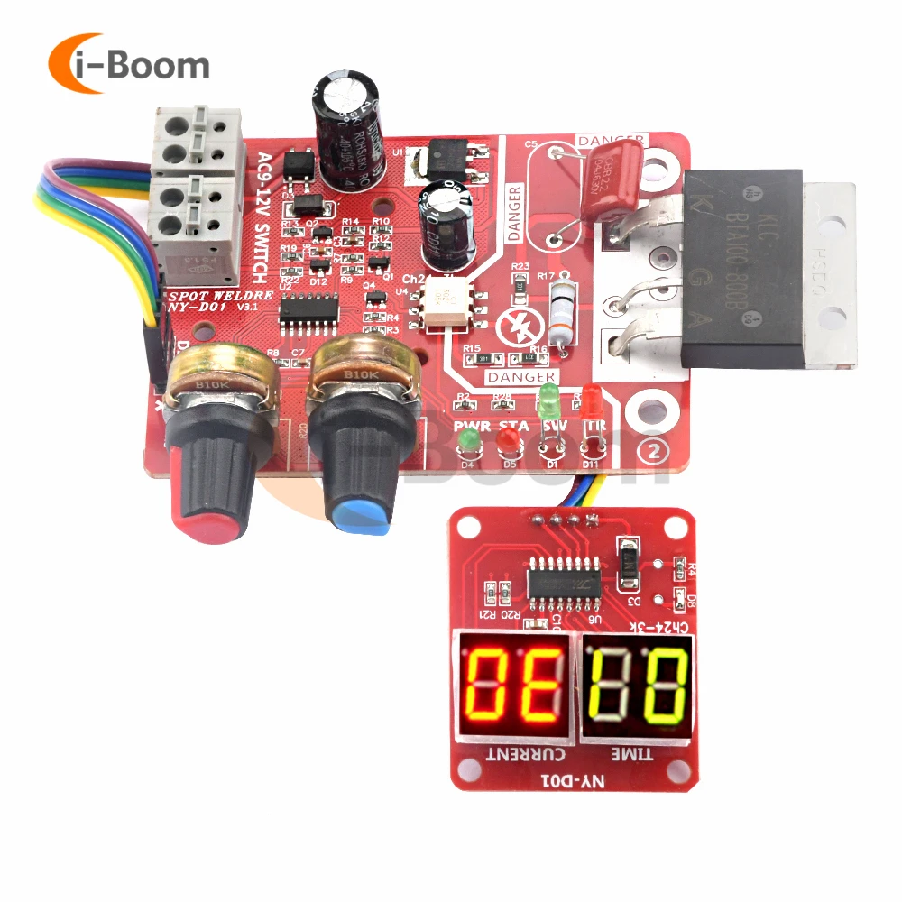 40A 100A NY-D01 Digital Display Spot Welding Time and Current controller panel timing Spot Welders
40A 100A NY-D01 Digital Display Spot Welding Time and Current controller panel timing Spot Welders