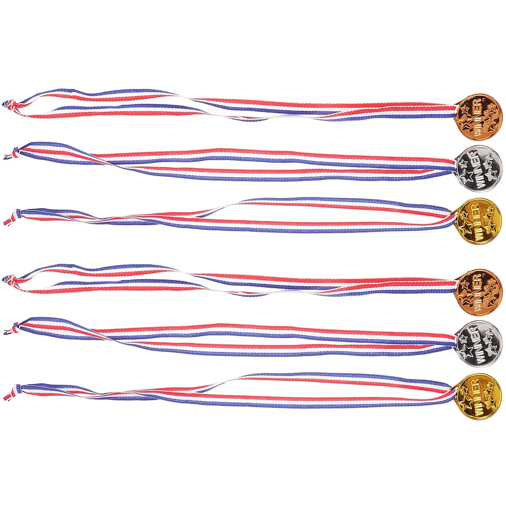 6 Pcs Small Toys for Kids Award Medals Gift Marathon Awards Adults Plastic Competition Soccer Child
6 Pcs Small Toys for Kids Award Medals Gift Marathon Awards Adults Plastic Competition Soccer Child