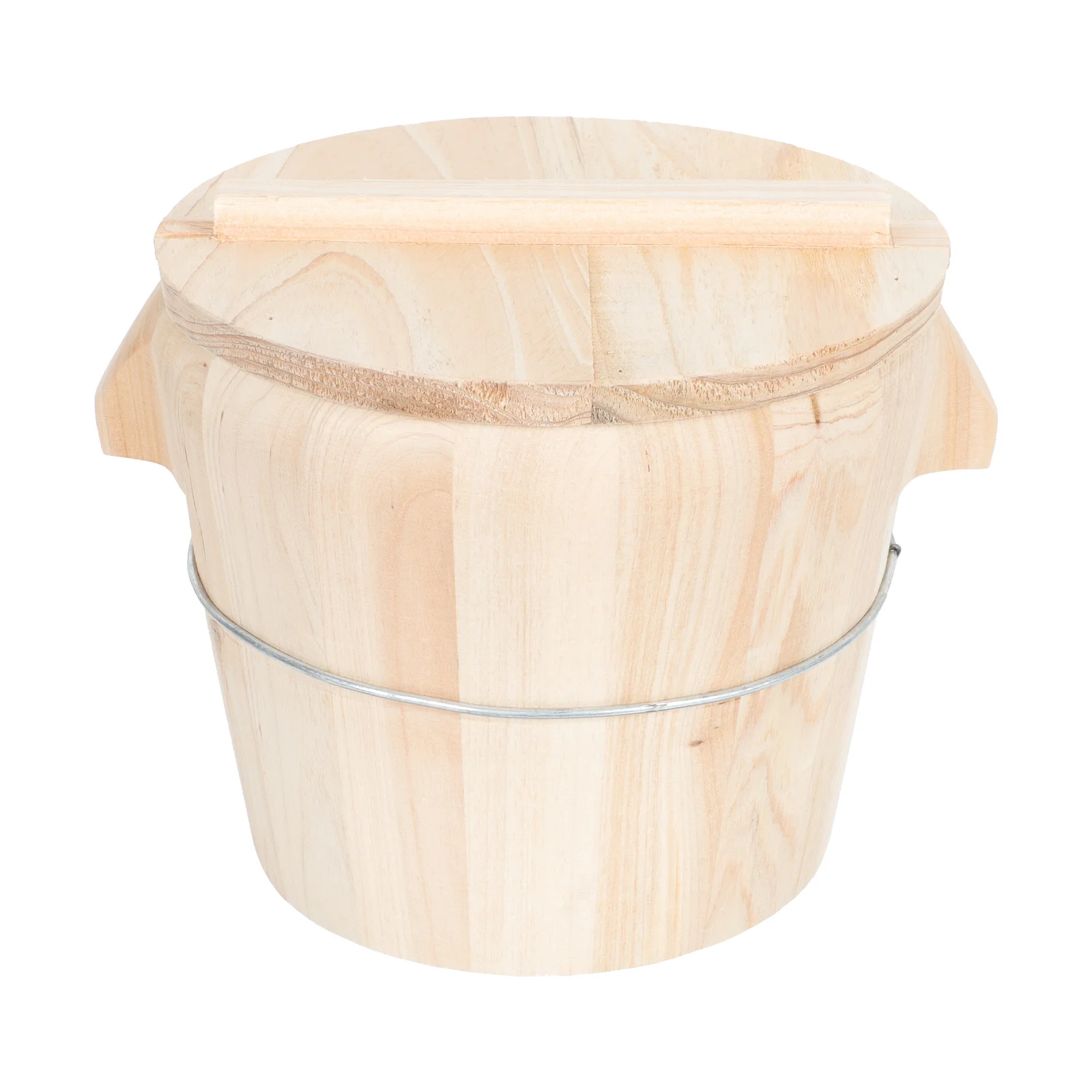 Cedar Wood Steamed Rice Barrel Multi-function Container Bucket with Lid Household Steaming Tray
Cedar Wood Steamed Rice Barrel Multi-function Container Bucket with Lid Household Steaming Tray