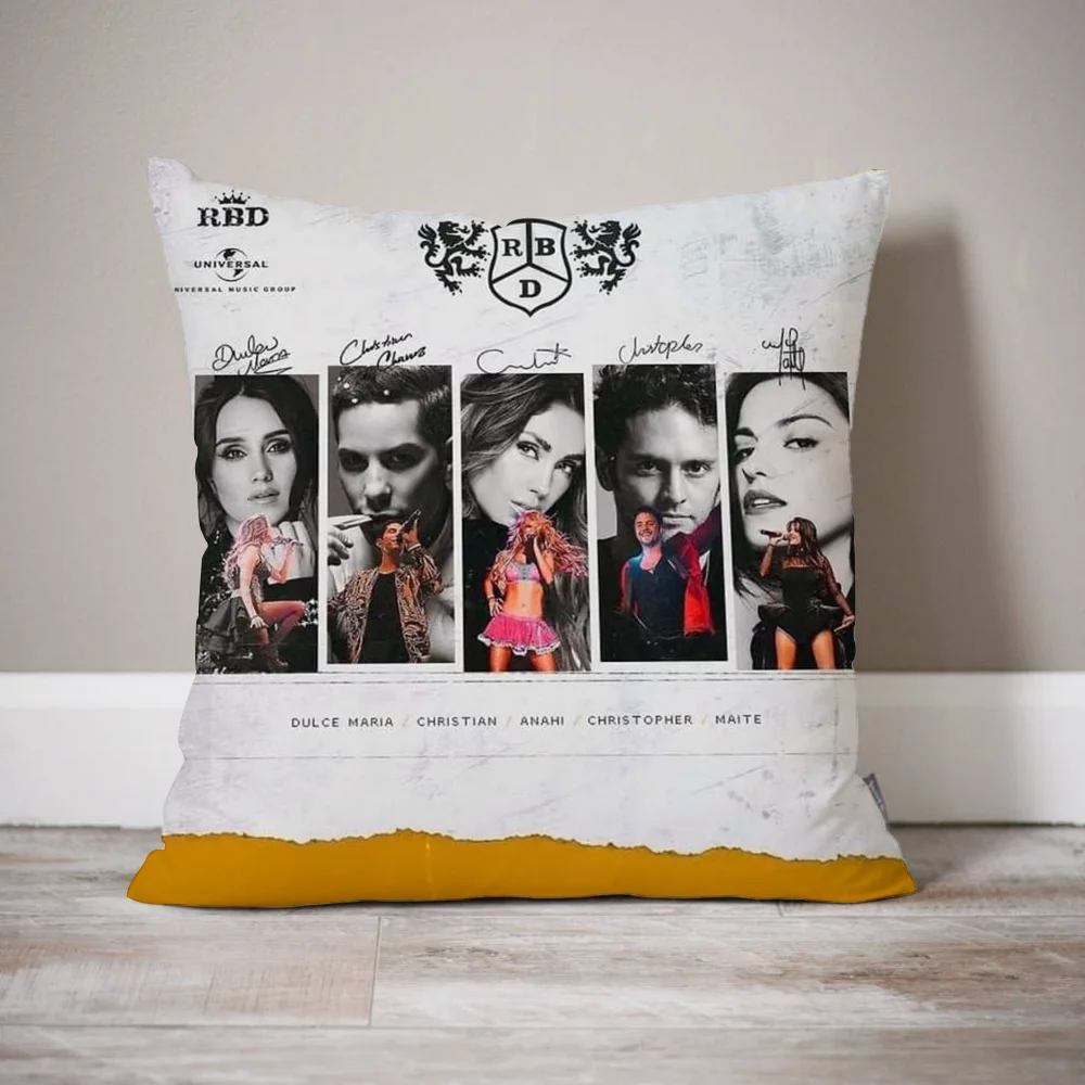 

Rock-RBD Sofa Cushion Cover 45x45cm Ornamental Pillows for Living Room Decorative Pillowcases 40x40 Lounge Chairs Pillowcase