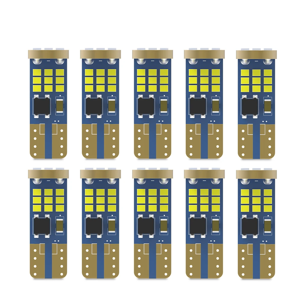 Сверхъяркие светодиодные лампы Canbus 2016 27 SMD T10 W5W WY5W, 2/10 шт., автомобильные лампы для чтения, Купольные лампы с клиновидным задним фонарем, белые, 6000K, 12 В
Сверхъяркие светодиодные лампы Canbus 2016 27 SMD T10 W5W WY5W, 2/10 шт., автомобильные лампы для чтения, Купольные лампы с клиновидным задним фонарем, белые, 6000K, 12 В