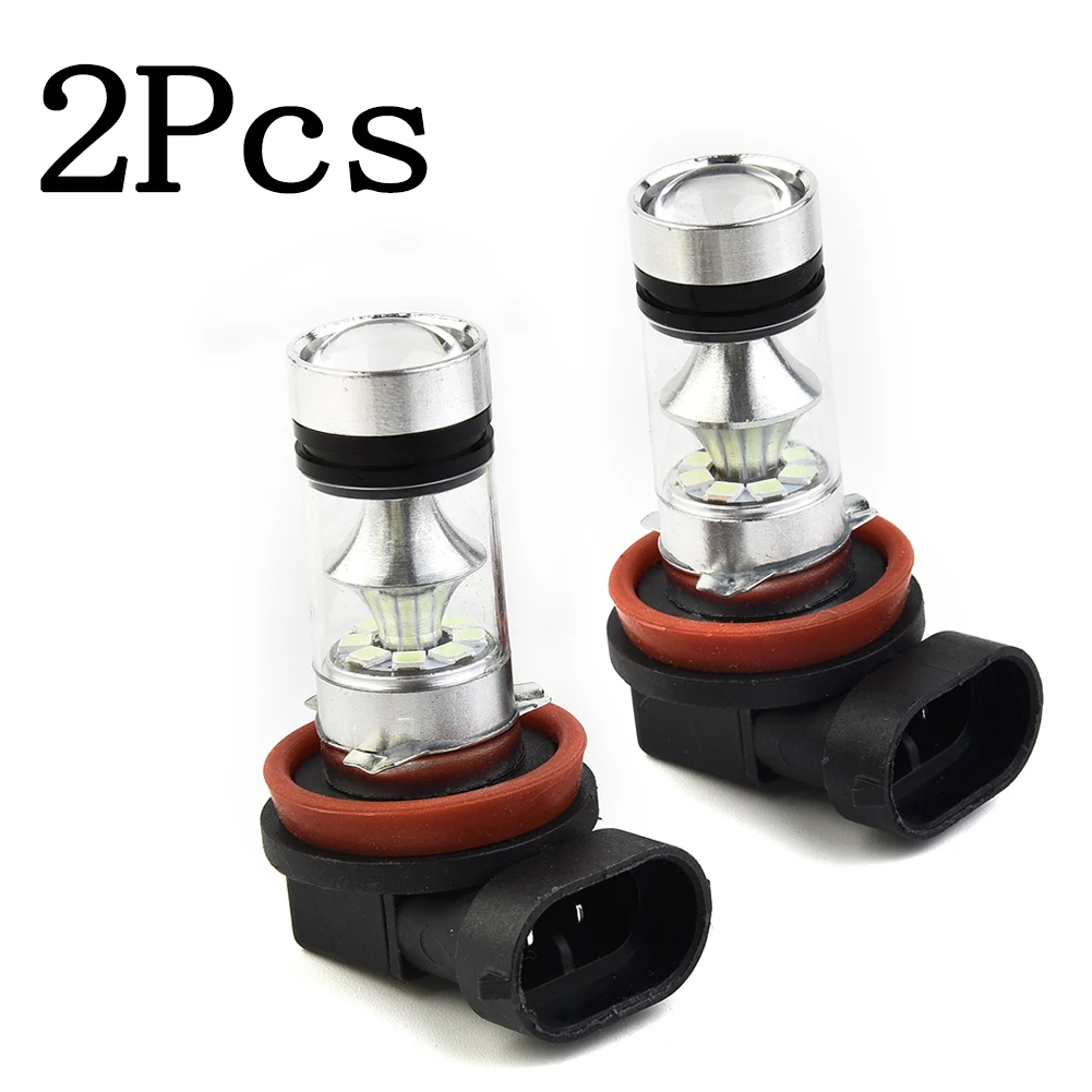 2pcs H8 H9 H11 8000K Ice Blue 100W LED Headlight Bulb Kit Fog Light Fast On/Off Response Time, No Delay For Keep Driving Safel
2pcs H8 H9 H11 8000K Ice Blue 100W LED Headlight Bulb Kit Fog Light Fast On/Off Response Time, No Delay For Keep Driving Safel