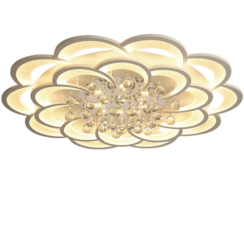 Crystal Modern Ceiling Lamps For Living Room Bedroom Ceiling Chandelier Study Room Home Decor Acrylic Lighting Surface Mounted 
Crystal Modern Ceiling Lamps For Living Room Bedroom Ceiling Chandelier Study Room Home Decor Acrylic Lighting Surface Mounted